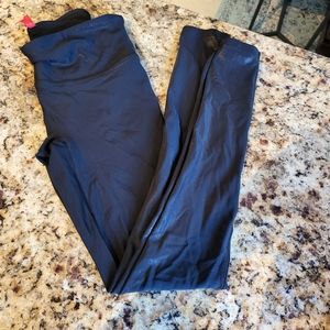 Spanx faux leather pants.. price reflects condition.. faux leather look is worn